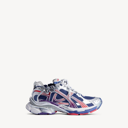 Men's Balenciaga Runner Gradient Navy Red Grey Shoes