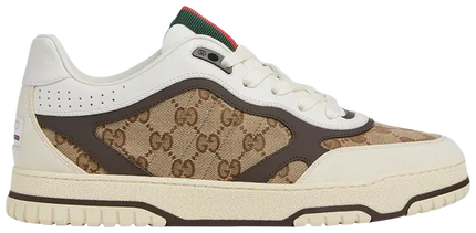 Men's Gucci Re-Web GG Canvas - Beige Ebony Sneakers