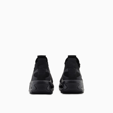 Men's Ea7 Emporio Armani Sneakers With Mesh Panels Black Sneakers