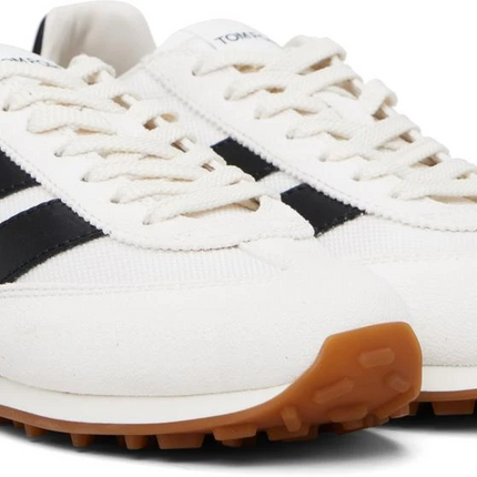 Men's Tom Ford Mick Panelled White Sneakers