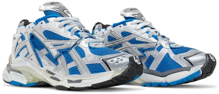 Men's Balenciaga Runner Trainers Sneaker In Blue White