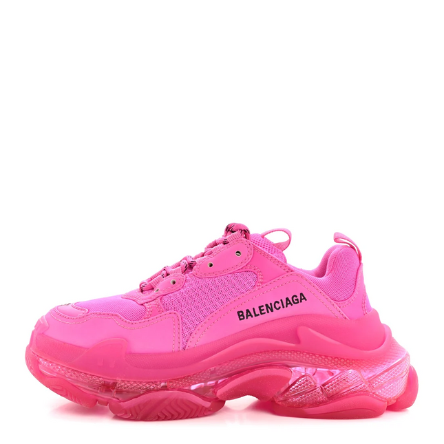 Men's Balenciaga Triple S Pink Sneakers