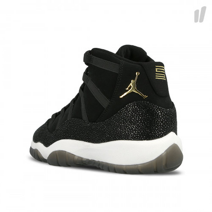 Men's Nike Air Jordan 13 Retro Heiress Black Stingray Shoes