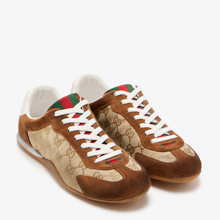 Men's Gucci Shift Brown Sneakers