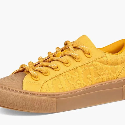 Men's Dior B33 Runner Yellow Sneakers