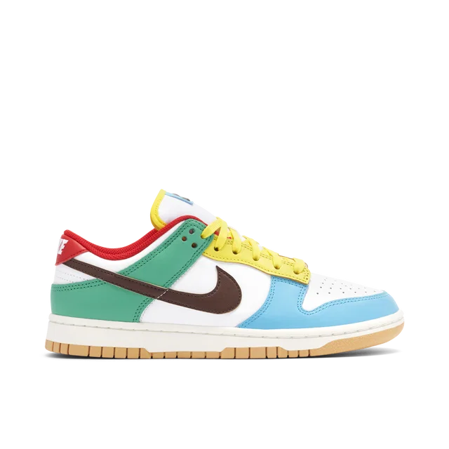 Men's Nike Dunk Low SE Free 99 White Shoes