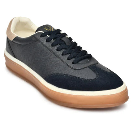 Men's Loro Piana Tennis Walk  Navy Blue Sneakers