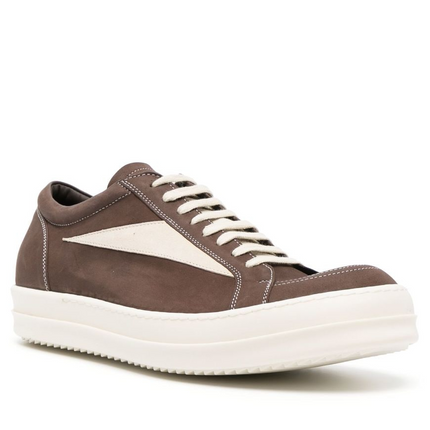 Men's Rick Owens Vintage Low-Top Brown Shoes