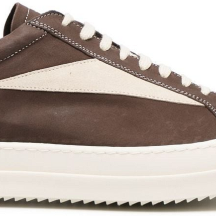 Men's Rick Owens Vintage Low-Top Brown Shoes