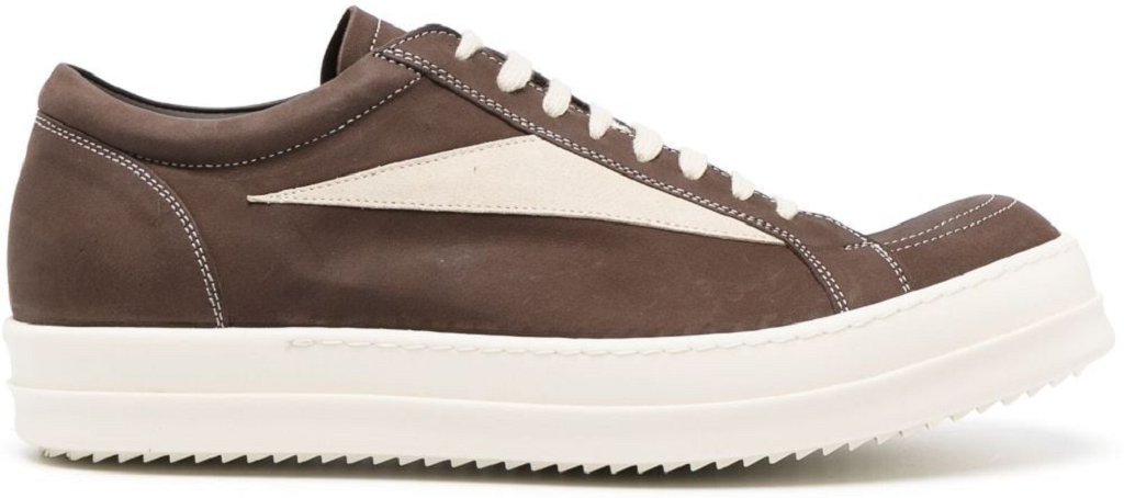 Men's Rick Owens Vintage Low-Top Brown Shoes