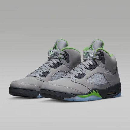 Men's Nike Air Jordan 5 Retro Green Bean Shoes