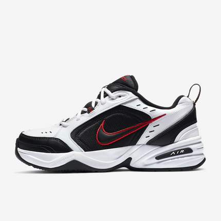 Men's Air Monarch 4 White Black Shoes