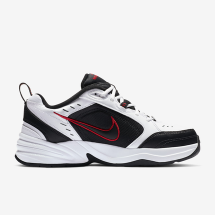 Men's Air Monarch 4 White Black Shoes