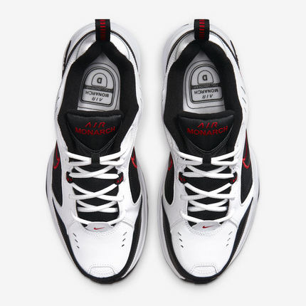 Men's Air Monarch 4 White Black Shoes