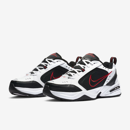 Men's Air Monarch 4 White Black Shoes