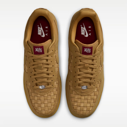 Men's Nike Air Force 1 Low Woven Summit Wheat Shoes