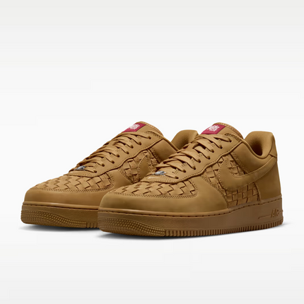 Men's Nike Air Force 1 Low Woven Summit Wheat Shoes