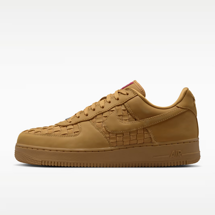 Men's Nike Air Force 1 Low Woven Summit Wheat Shoes