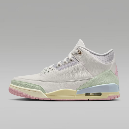 Men's Nike Air Jordan 3 Sail and Jade Aura Shoes