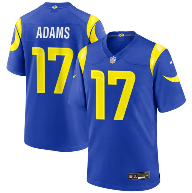 Davante Adams Los Angeles Rams 2026 Game Jersey - Royal