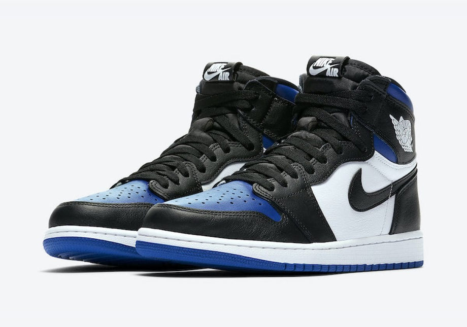 Men's Nike Air Jordan 1 High Royal Toe Shoes