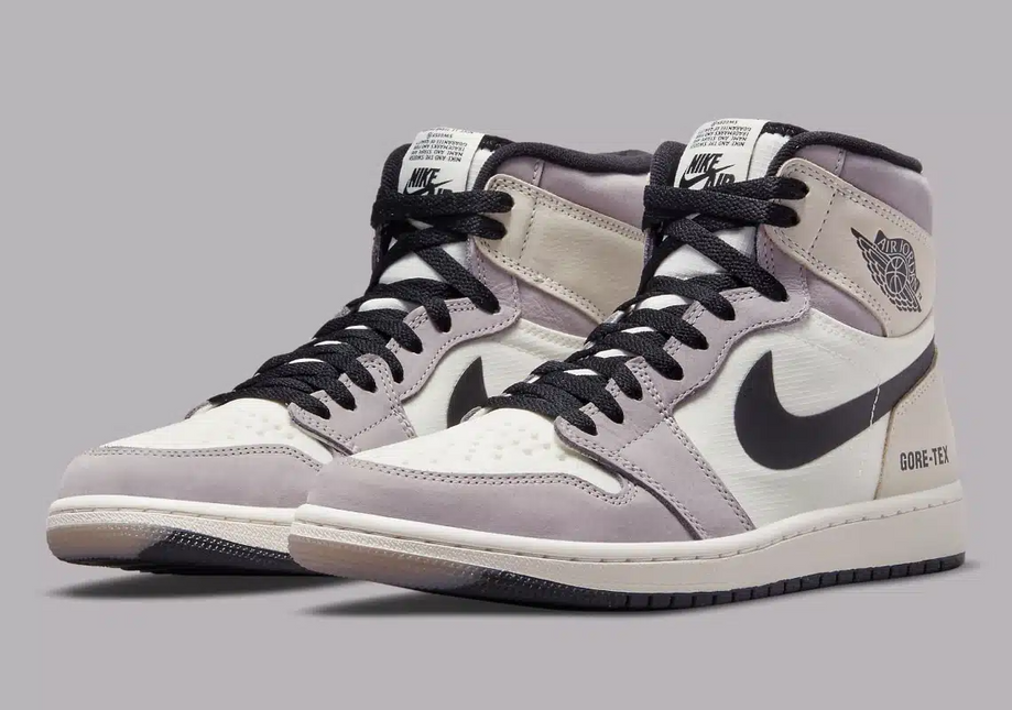 Men's Nike Air Jordan 1 High Element Gore-Tex Light Bone Shoes