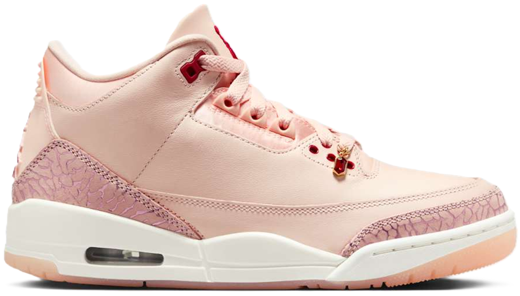 Men's Nike Air Jordan 3 Valentine’s Day Treat Yourself Shoes