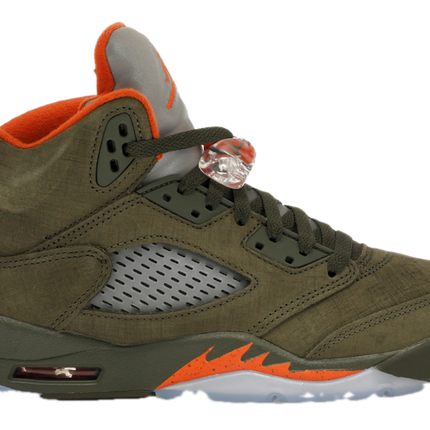 Men's Nike Air Jordan 5 Retro Olive Shoes
