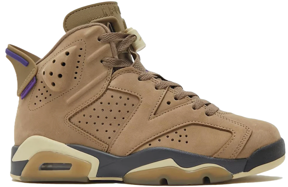 Men's Nike Air Jordan 6 Retro Gore Tex Brown Shoes