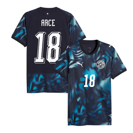 Alex Arce Paraguay National Team 2026 Away Jersey – Navy