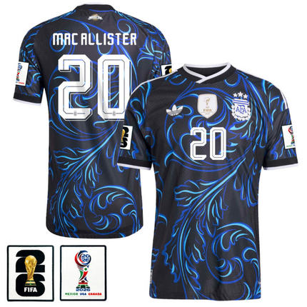 Alexis Mac Argentina National Team 2026 Away Jersey - Blue