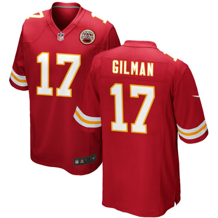 Alohi Gilman Kansas City Chiefs 2026 Game Jersey - Red