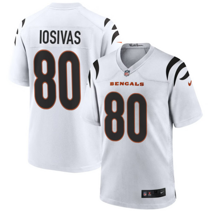 Andrei Iosivas Cincinnati Bengals 2026 Game Jersey - White