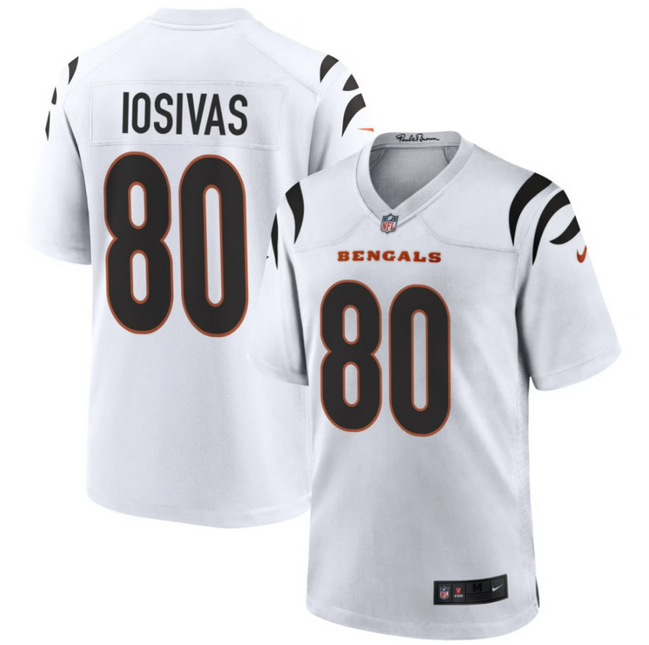 Andrei Iosivas Cincinnati Bengals 2026 Game Jersey - White