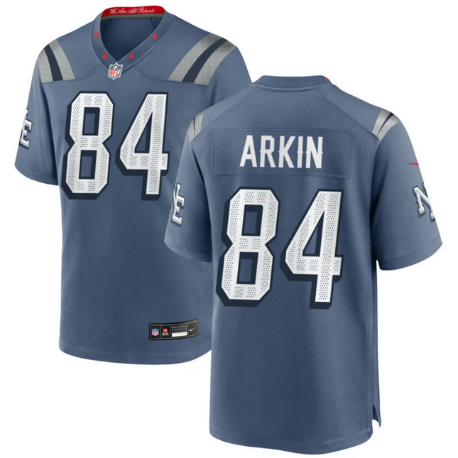 Tanner Arkin New England Patriots 2026 Rivalries Collection Game Jersey - Blue