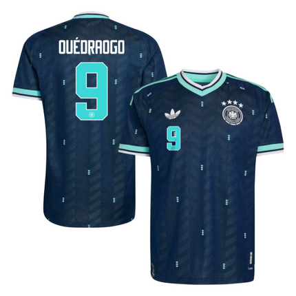 Assan Ouedraogo Germany National Team World Cup 2026 Away Jersey - Navy