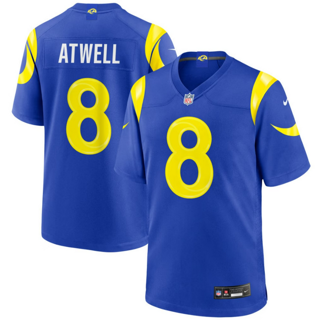 Tutu Atwell Los Angeles Rams 2026 Game Jersey - Royal