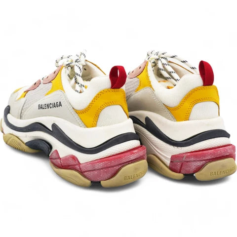 Men's Balenciaga Triple S Trainer Pink White Sneakers