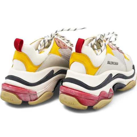 Men's Balenciaga Triple S Trainer Pink White Sneakers