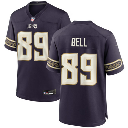 Dillon Bell Minnesota Vikings 2026 Rivalries Collection Game Jersey - Purple