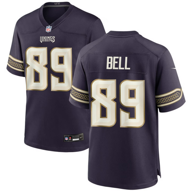 Dillon Bell Minnesota Vikings 2026 Rivalries Collection Game Jersey - Purple