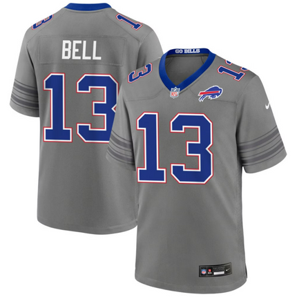 Skyler Bell Buffalo Bills 2026 City Game Jersey - Gray Nickel