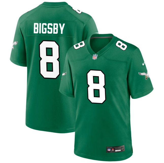 Tank Bigsby Philadelphia Eagles 2026 Alternate Game Jersey - Kelly Green