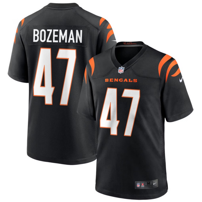 Swayze Bozeman Cincinnati Bengals 2026 Game Jersey - Black