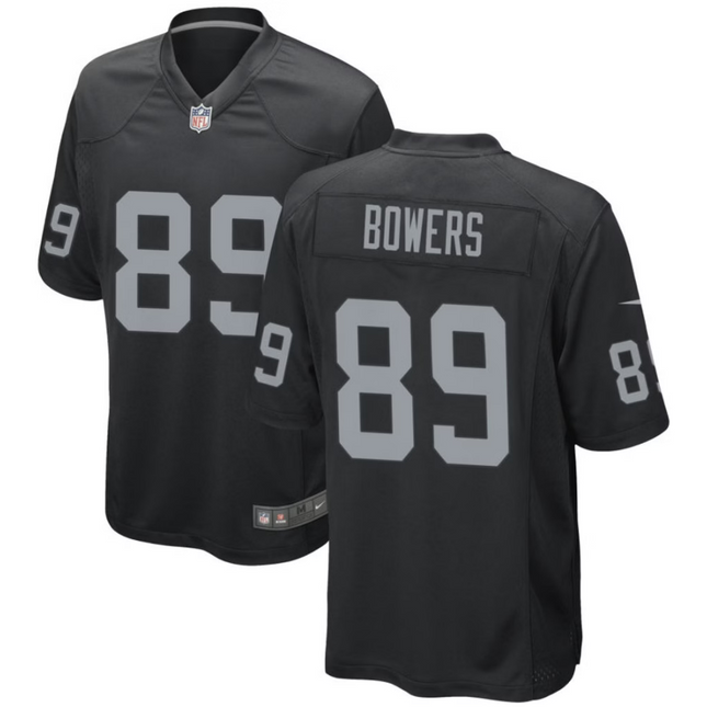 Brock Bowers Las Vegas Raiders 2026 Game Jersey - Black