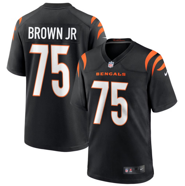 Orlando Brown Jr. Cincinnati Bengals 2026 Game Jersey - Black