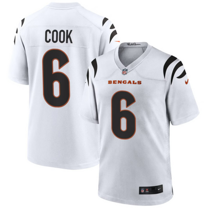 Bryan Cook Cincinnati Bengals 2026 Game Jersey - White