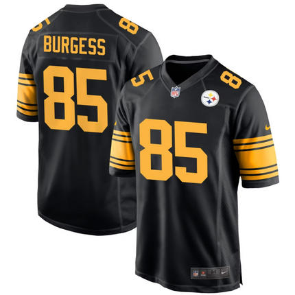 Cole Burgess Pittsburgh Steelers 2026 Alternate Game Jersey - Black