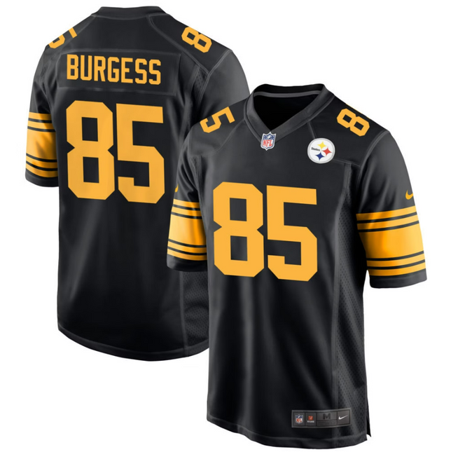 Cole Burgess Pittsburgh Steelers 2026 Alternate Game Jersey - Black