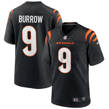 Joe Burrow Cincinnati Bengals 2026 Game Jersey - Black